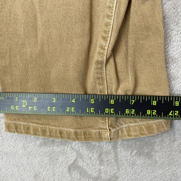 Gap Womens 90s Carpenter Pants Size 29 8 Petite Khaki Tan Relaxed Fit Workwear - Picture 4 of 16